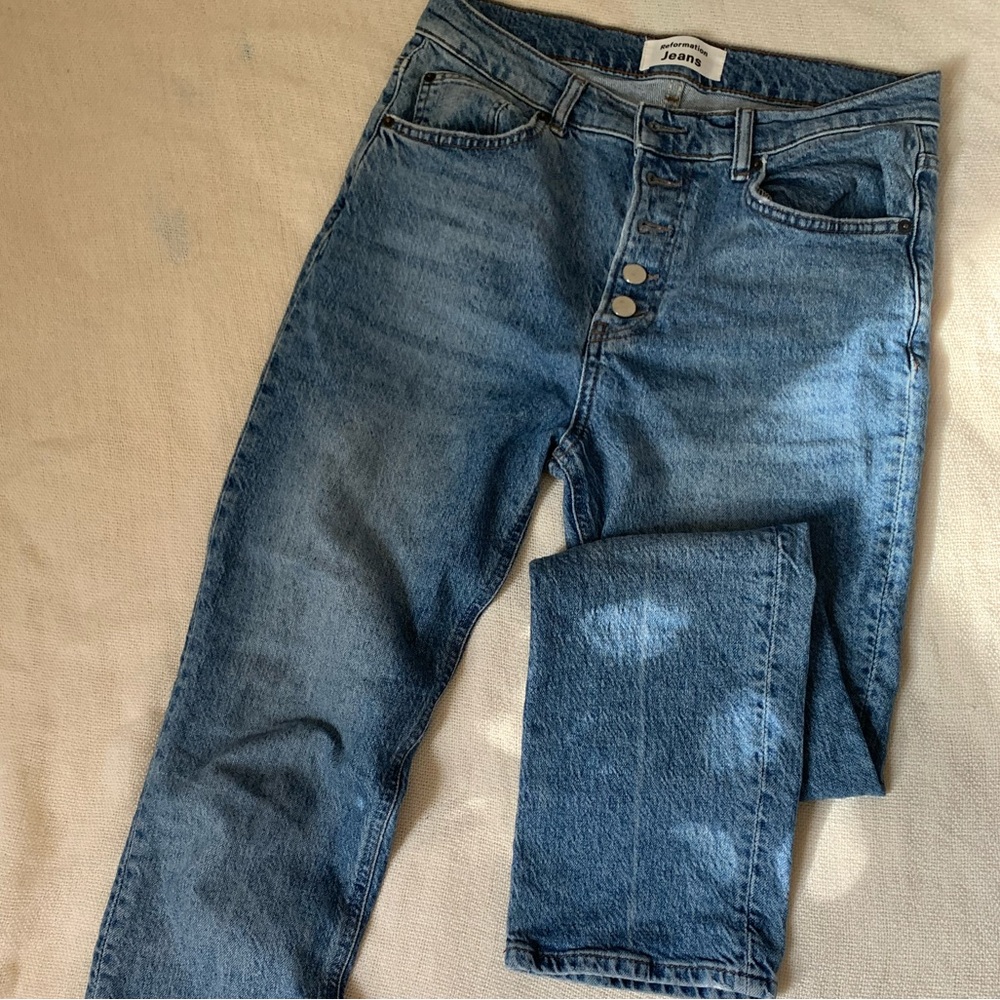 Reformation jeans size 27 Malta wash